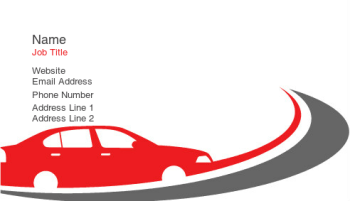 Automotive & Transportation Business Card 18