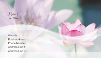 Beauty & Massage Business Card 72