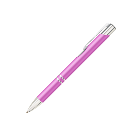 Metal Laser-Engraved Pens - Pink Matte