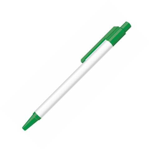 Click Ballpoint Pens - Green