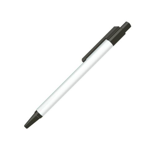 Click Ballpoint Pens - Black
