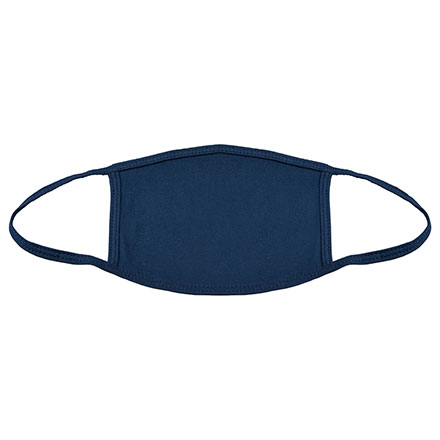 Masque en coton de valeur personnalisé  - Bleu marine