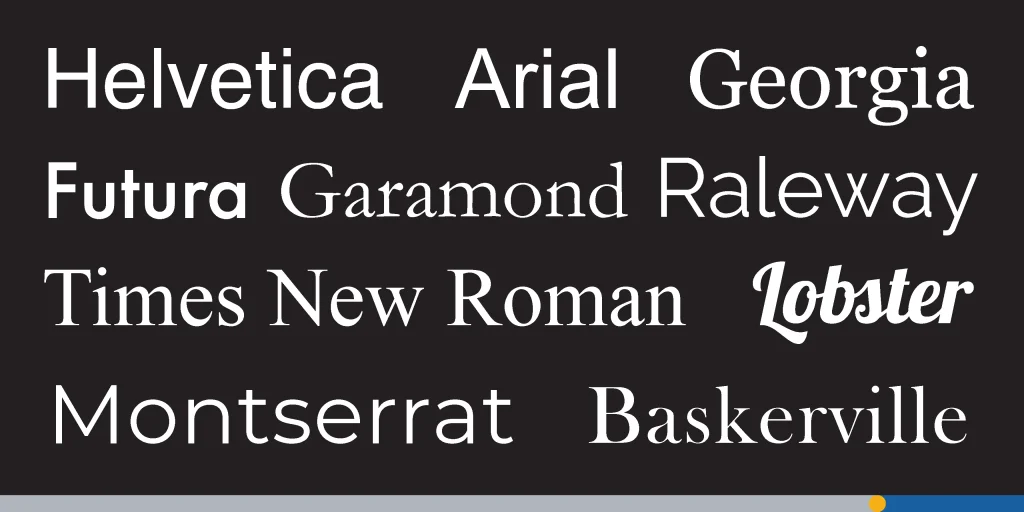 The Top 10 Best Fonts for Business Cards