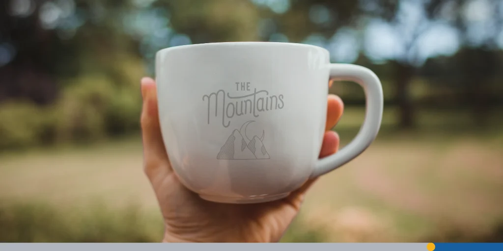 Tea cup mockup