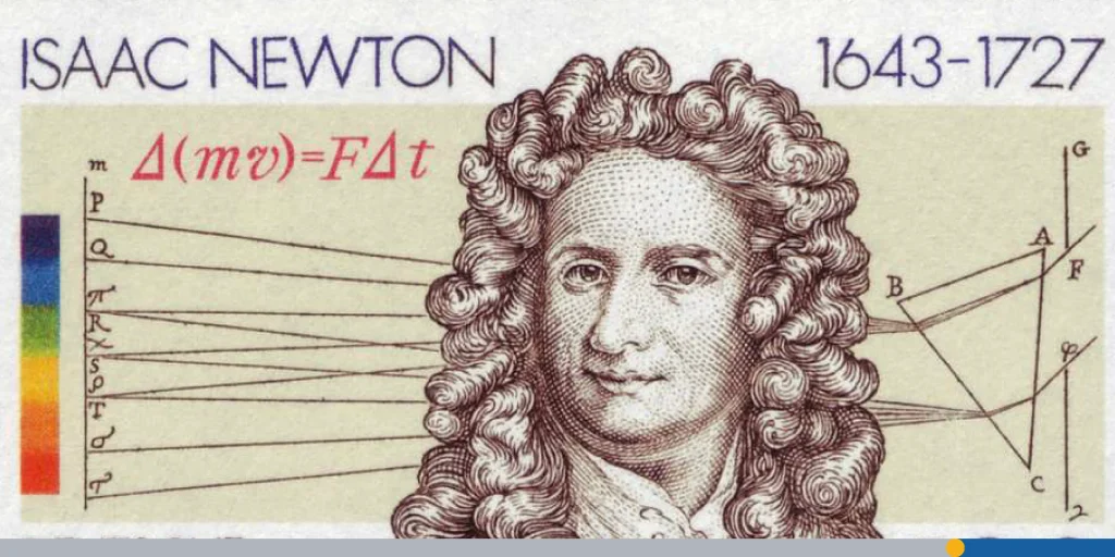 Color Theory chart with Isaac Newton
