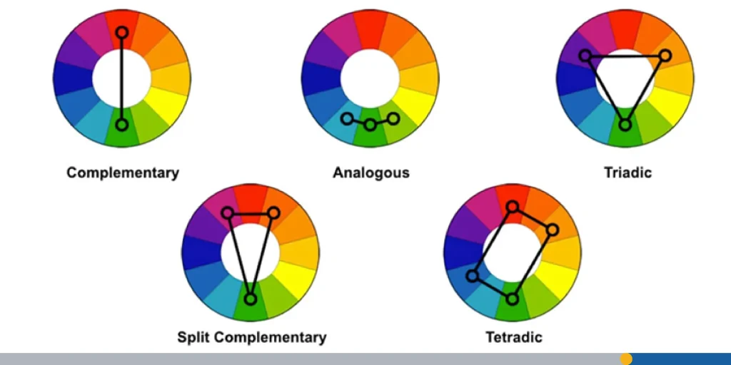 Different color combinations
