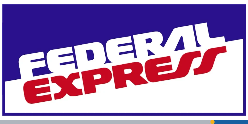 The original Federal Express logo