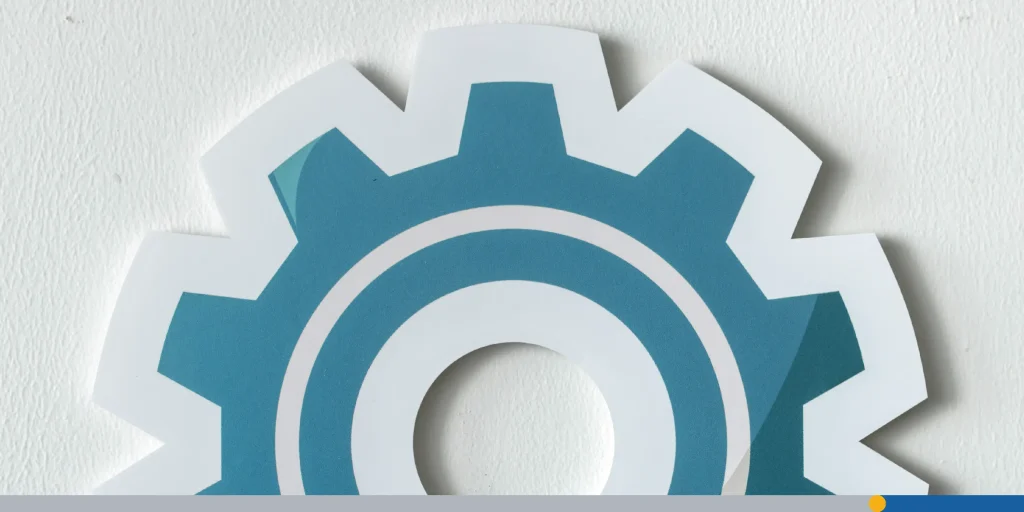 Paper craft of cog wheel icon Stock Photo, ft. automation & ai automation - Envato