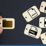 Different logo file types tiles