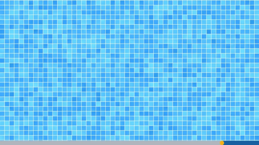 Blue pixelated image