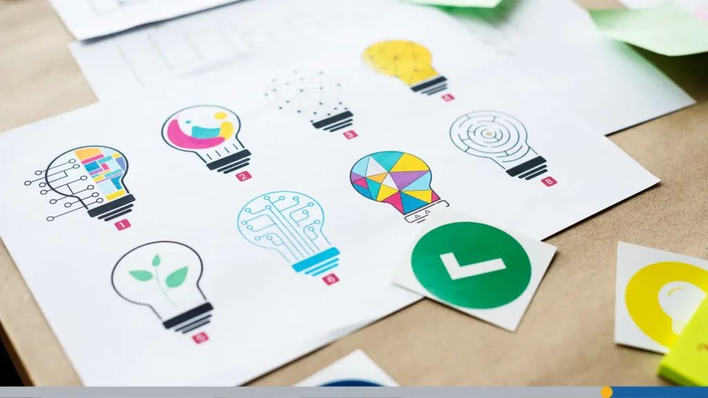 Different logo design examples 