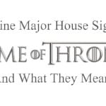 Game of Thrones house sigils