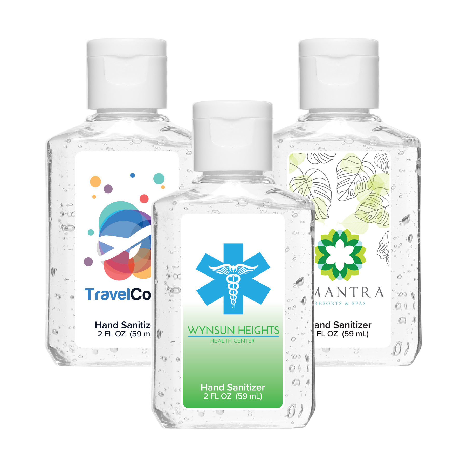 Sample Image of our Custom Hand Sanitizer