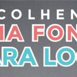 escolhendo uma fonte para logo