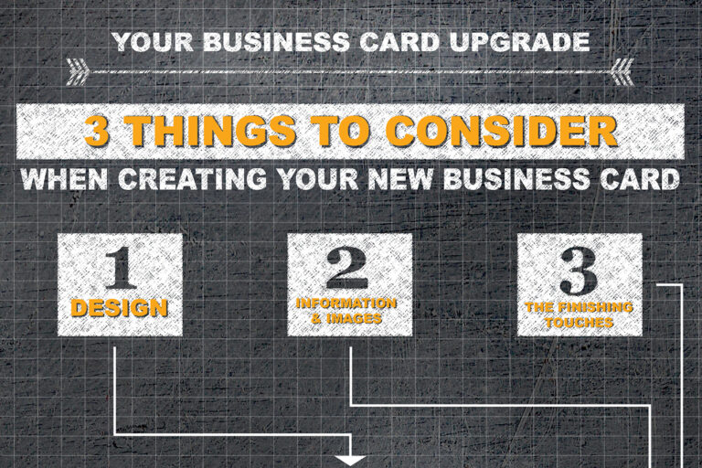 things to consider when creating a business card