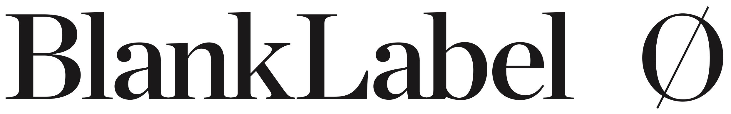 Blank Label logo