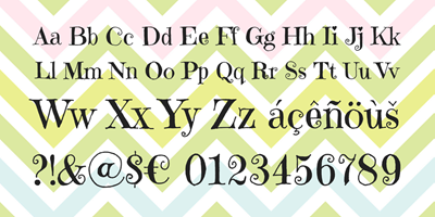 Sample text in emilys candy font