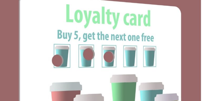 loyalty card mock-up